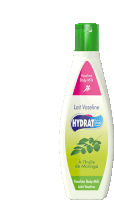 a bottle of vaseline body milk with moringa on the label