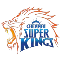 a logo for the chennai super kings shows a lion with a crown on its head