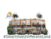 an advertisement for smart invest in merantiland shows a building