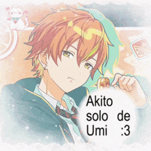 a picture of akito solo de umi 3