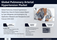 a brochure for the global pulmonary arterial hypertension market