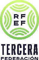 a logo for the rf tercera federacion with a green circle