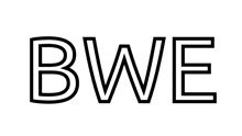 a black and white logo for the company bwa .