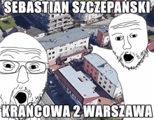 sebastian szczepanski crancowa 2 warszawa is written on a poster