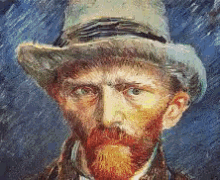 a painting of a man with a beard wearing a top hat