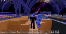 a screenshot of a video game shows a man and a woman