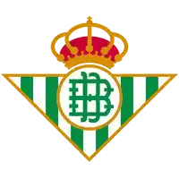 a green and white striped logo with a crown