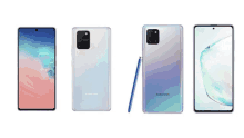 a samsung galaxy s10 lite and a samsung galaxy note 10 lite