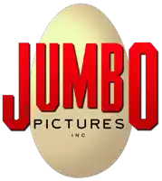 a logo for jumbo pictures inc. is shown
