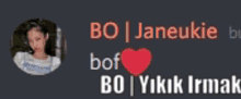 bo janeukie bo yikik irmak bo yikik irmak bo janeukie bo bo yikik irmak