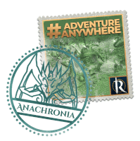 a postage stamp that says adventure anywhere