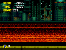 a video game screen shows a score of 28ff