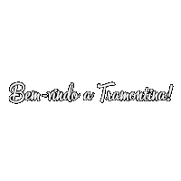 a white background with the words bem-vindo a tramontina on it