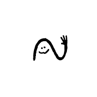 a black and white drawing of the words `` who is ned '' .