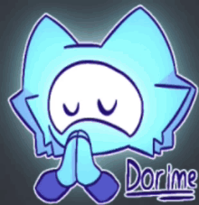 a drawing of a cartoon character with the name dorime