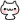 a pixel art drawing of a cat with a pink face .