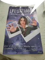 a poster for life is strange double exposure with a woman on it