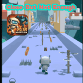 a video game called digi995 warbot run is being played