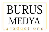 a logo for burus medya productions is shown