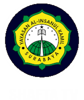 a logo for yayasan al-insanul kamil says ' surabaya ' on the bottom