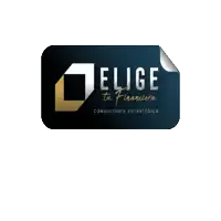 a sticker that says elige tu financiera on a white background