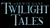 twilight tales by ashwin gane is shown on a black background