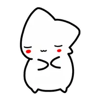 a black and white drawing of a cat with red eyes