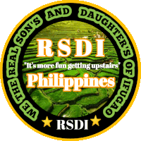 a sticker that says son 's and daughter 's of hugoao rsdi philippines