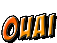 an orange and black logo that says olivia on a white background