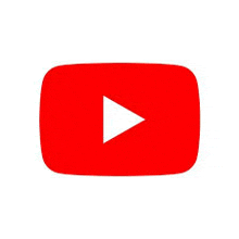 the youtube logo is a red square with a white play button .