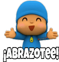 a picture of a cartoon character with the words abrazotee