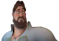 a man with a beard is wearing a gray shirt