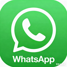 a green whatsapp icon with a white phone in the middle