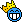 a pixel art illustration of a knight 's helmet with a crown on top .