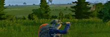 a person in a video game is looking through binoculars and talking to strike marine