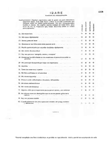 a page of a test in spanish with a list of questions