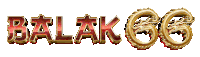 a red and gold logo that says balakgg