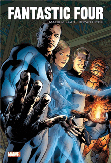 a fantastic four comic book by mark millar bryan hitch