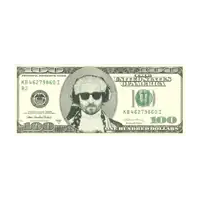 a one hundred dollar bill with a man on it