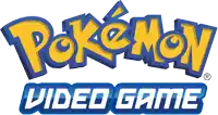 a logo for a video game called pokemon