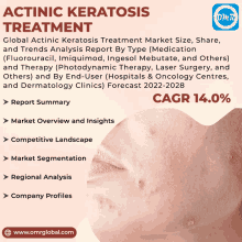 an ad for actinic keratosis treatment shows a woman 's face