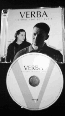 a verba cd sits next to a verba book