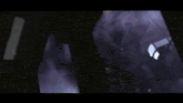 a computer generated image of a blue and white light