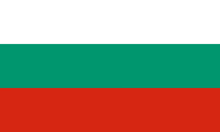 the flag of bulgaria is green and red with a white stripe on the bottom .