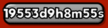 a button that says ' 19553d9h8m55s ' on a red background