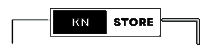 a black and white logo for a store called kn store