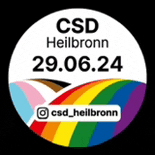 a sticker that says csd heilbronn on it