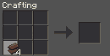 a screenshot of a crafting menu in minecraft shows gold ingot