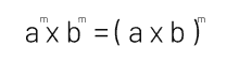 a mathematical equation with axb = ( axb ) on a white background