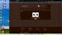 a computer screen shows a screenshot of fileusc blackjack